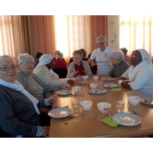 les soeurs missionnaires se retrouvent