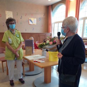 Avec Sr Annie LE CLAIRE